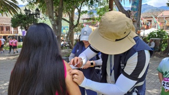 La jornada de Vacunatón que se realizó el pasado domingo 15 de diciembre de 2025. (Cortesía del MSP)
