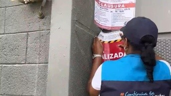 Clausura del astillero, en Durán. (Televistazo)