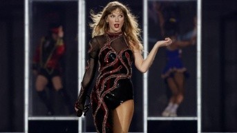Taylor Swift durante su gira The Eras Tour. (RRSS)