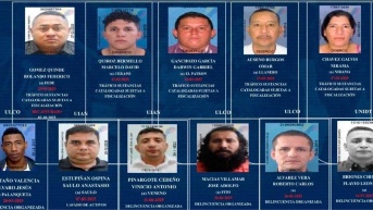 20 objetivos de alto valor capturados en lo que va del 2025 (Policía Nacional)