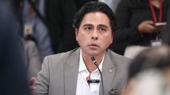 Fabián Calero en la Asamblea (David Vela / Asamblea Nacional)