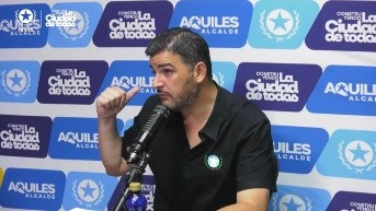 Aquiles Álvarez, alcalde de Guayaquil. (Municipio de Guayaquil)