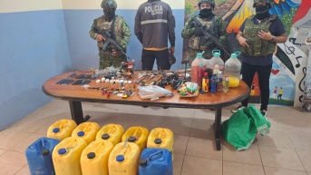 Operativo militar en la cárcel de Sucumbíos (Redes Sociales)