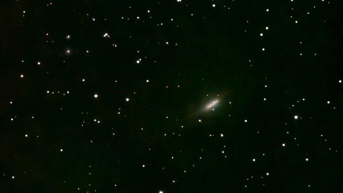 Fotografía del 3I/Atlas en su paso cerca de la Tierra. (Josep Trigo/X)