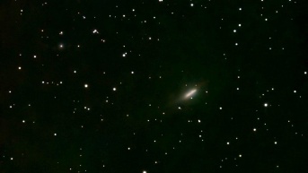 Fotografía del 3I/Atlas en su paso cerca de la Tierra. (Josep Trigo/X)