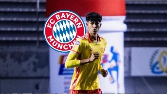 Virgilio Olaya va a firmar un contrato por cuatro años y medio con el Bayern Munich en el 2026. (Redes sociales)