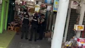 La víctima fue identificada como Miguel Ángel Loor, quien se dedicaba a la venta de quesos. (Cortesía)