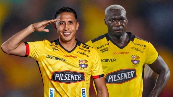 Franklin Guerra y Felipe Caicedo terminaron contrato con BSC. (ECUAVISA)