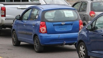 Tránsito vehicular en Quito. (API)