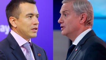 Combo de fotografías de archivo que muestran al presidente de Ecuador, Daniel Noboa (i) y al gobernante electo de Chile, José Antonio Kast (d). (Gaston Britos/Ailen Díaz / EFE)