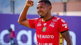 Luis Estupiñán, extremo ecuatoriano. (ARCHIVO)