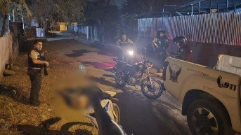 Imagen de una persona abatida por la Policía Nacional haciendo uso progresivo de la fuerza. (Cortesía de la Policía Nacional)