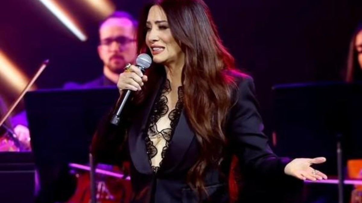 Myriam Hernández en la presentación de los Premios Grammy Latinos, el 9 de noviembre, en Las Vegas. (Instagram/Miriam Hernández)