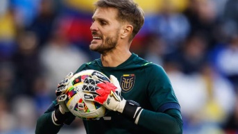 Javier Burrai, portero argentino-ecuatoriano. (ARCHIVO)