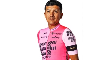 Richard Carapaz, ciclista ecuatoriano. (ARCHIVO)