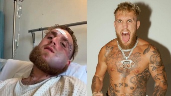 Jake Paul se enfrentó a Anthony Joshua en Estados Unidos. (RRSS)