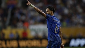 Renan Lodi firmó con el Atlético Mineiro de Alan Franco. (EFE)