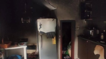 Incendio en una vivienda en Calderón iniciado en un pesebre. (Internet)