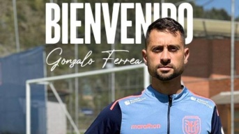 Gonzalo Ferrea, nuevo entrenador de Ecuador. (FEF)