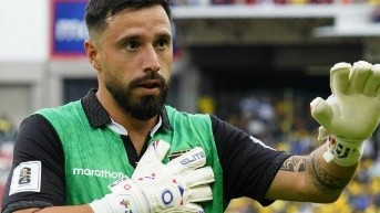 Hernán Galíndez, portero ecuatoriano. (ARCHIVO)