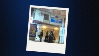 Jorge Paúl Santana Rodríguez, quien no registraba antecedentes penales, salió del local ubicado en el sector de la Garzota.( Captura de video )