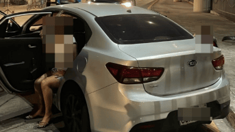 A la 01:00, una plataforma trasladó el vehículo siniestrado al patio de retención vehicular.