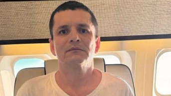 Alias Gerente en su traslado hacia Ecuador desde Emiratos Árabes.