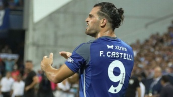 Facundo Castelli, delantero de Emelec.