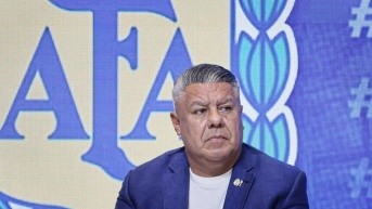 Claudio Tapia, presidente de la AFA.