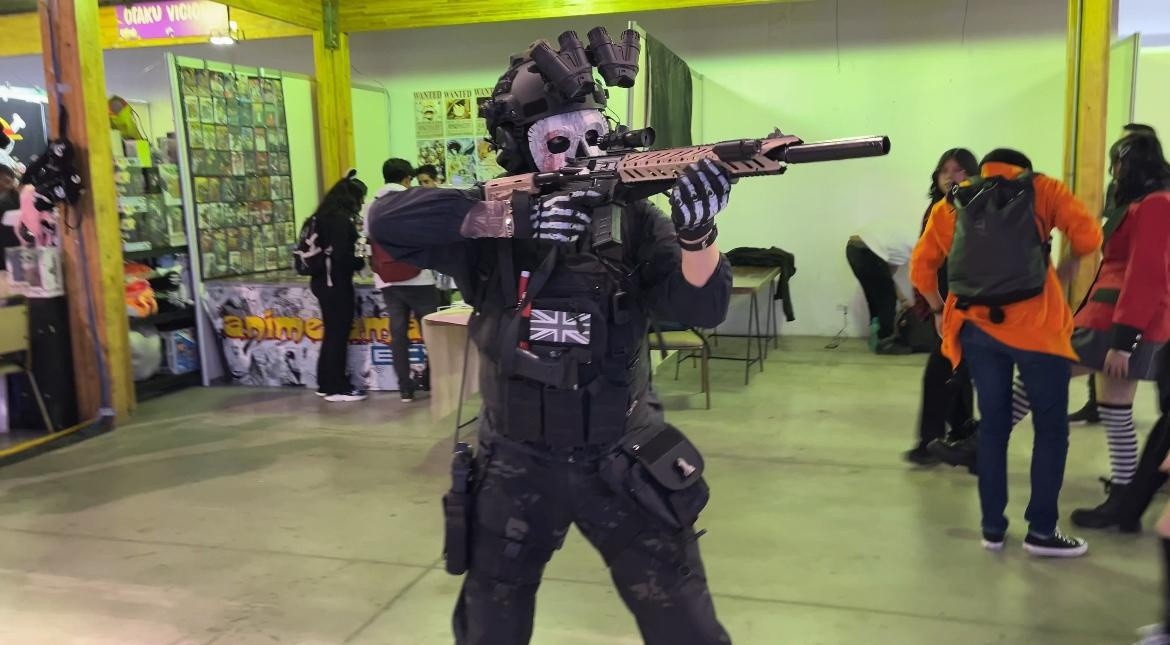 Los cosplayers tomaron protagonismo en el evento. (Ecuavisa)