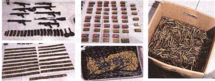 En la casa donde estaba alias Fede, se hallaron casi 5 000 municiones de fusiles.  (Consejo de la Judicatura)