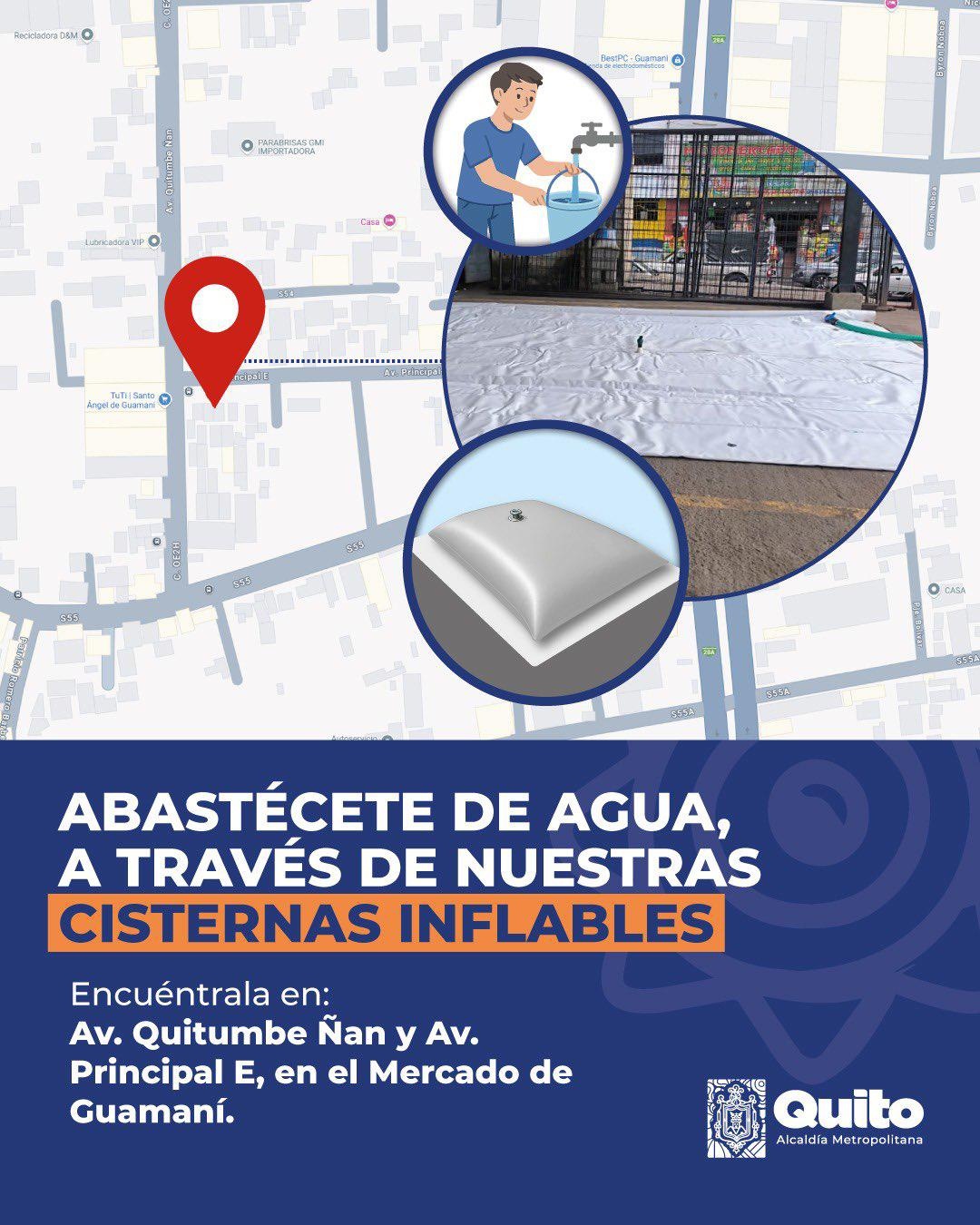 Puntos de abastecimiento de agua (Municipio de Quito)