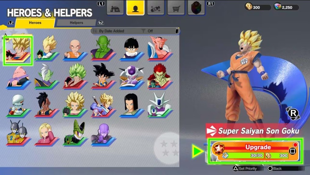 Así se ve la pantalla de elección de personaje (Captura de pantalla)