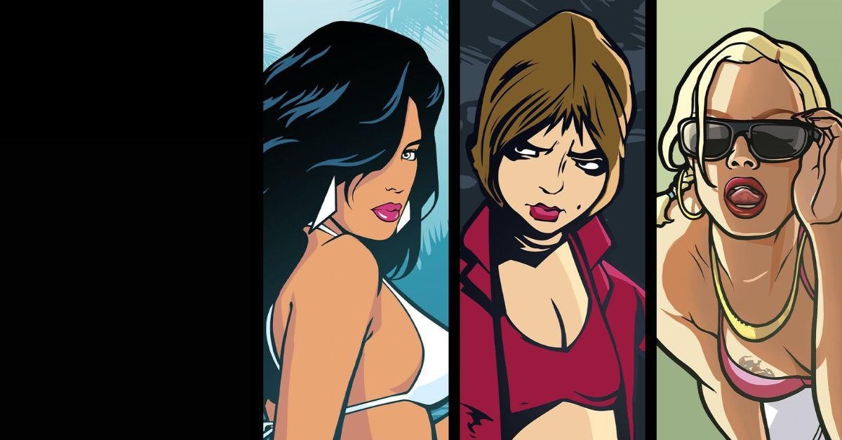 Personajes femeninos usados para representar a las primeras sagas 3D ambientadas en los 80y 90.  (RRSS)