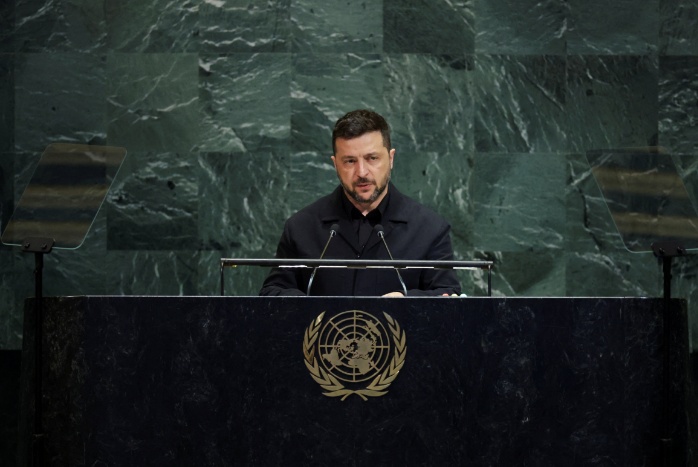 Presidente de Ucrania Zelenski (Internet )