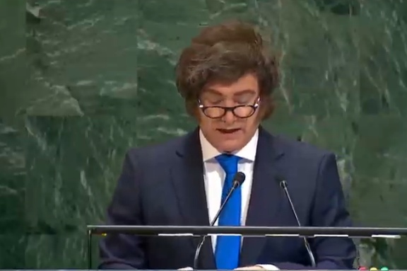 Presidente Milei  (Internet )