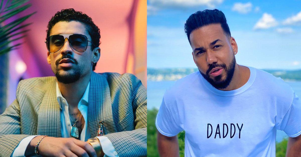 Bad Bunny y Romeo Santos, los latinos más influyentes de la música en lo que va del siglo XXI.  (RRSS)