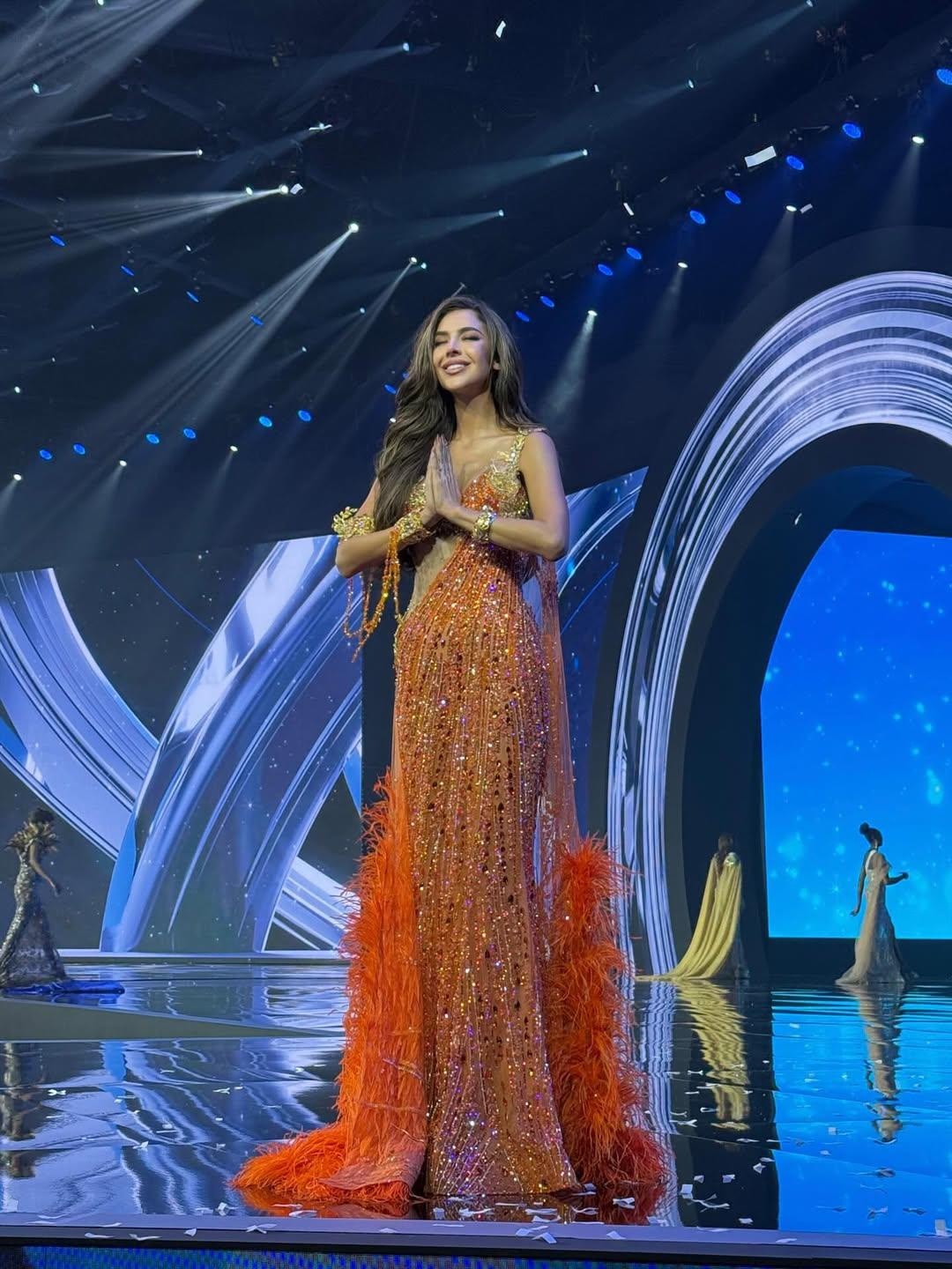 Nadia Mejía luego de la final de Miss Universo.  (RRSS)