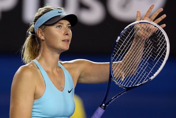 María Sharapova corre riesgo de una suspensión tras revelar que dio positivo en un control antidopaje.