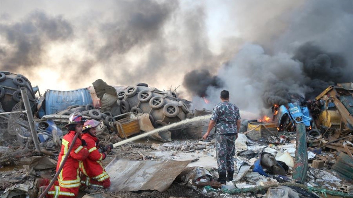 Beirut, capital de Líbano.