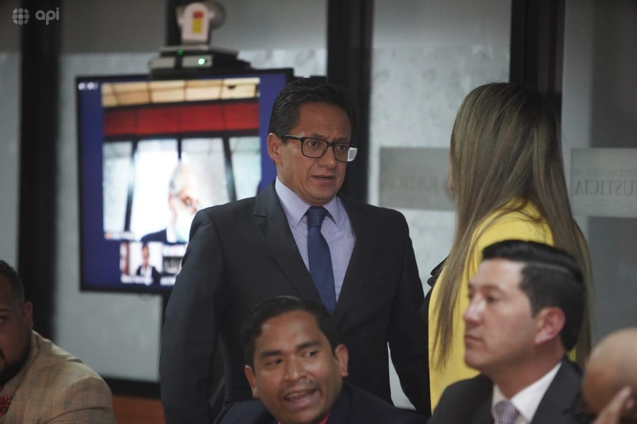 Freddy Carrión acudió a la lectura de la sentencia. (API)