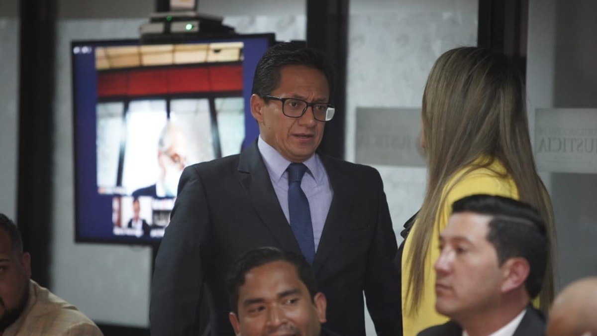 Freddy Carrión acudió a la lectura de la sentencia. (API)