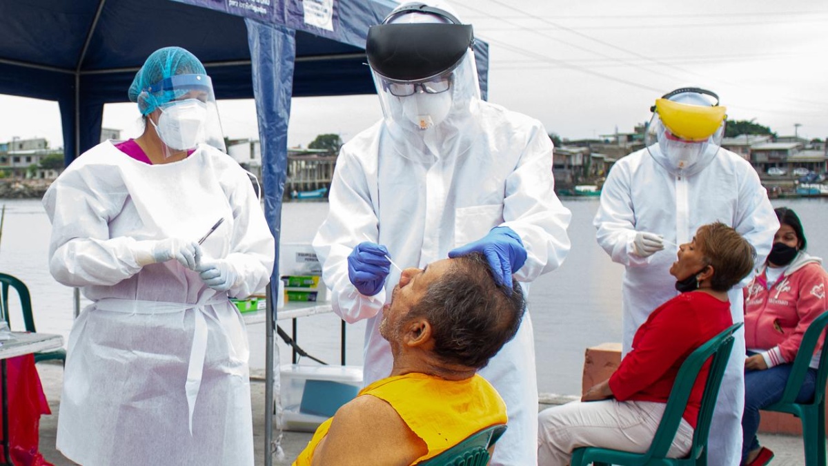 Los 300 turnos previstos para el día, se agotaron pronto. (TELEVISTAZO)