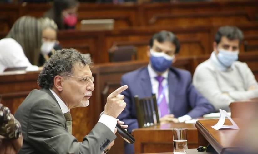 En el Legislativo, Pablo Celi es acusado de presunto incumplimentos de funciones. (Asamblea Nacional)