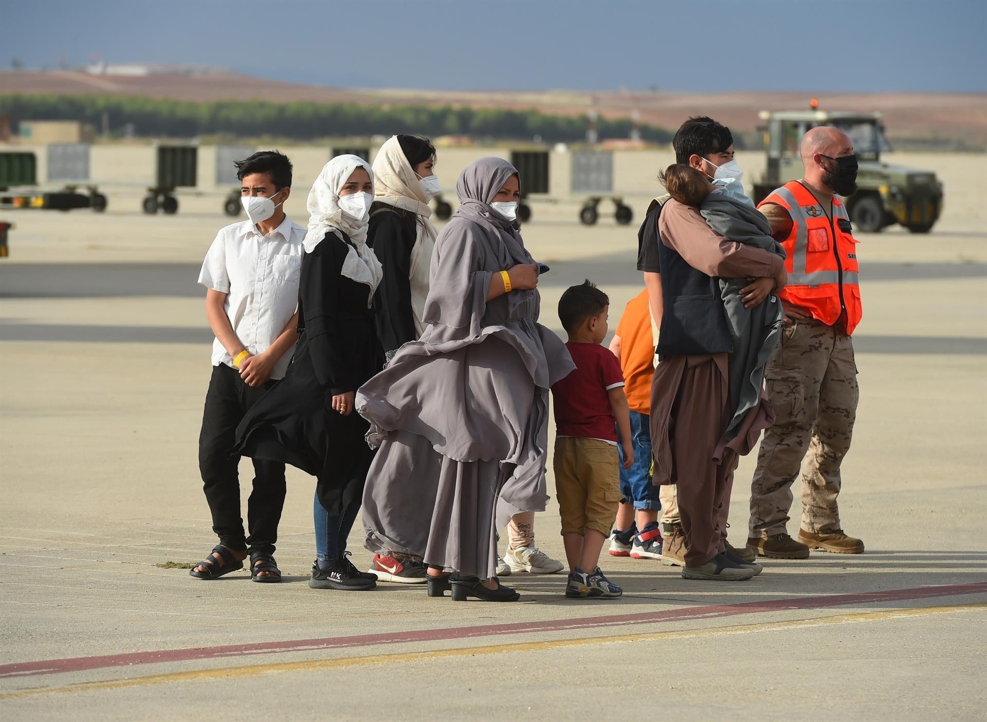 México, Chile, Colombia y Costa Rica están entre los países latinoamericanos que se han ofrecido a acoger a los desplazados. (EFE)