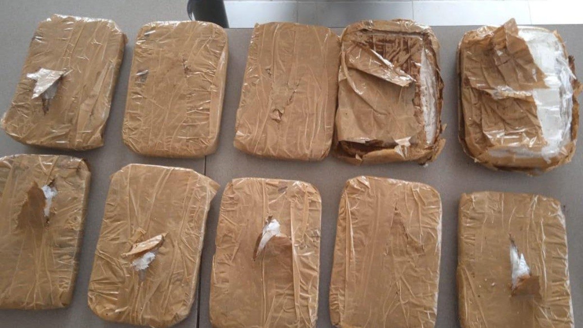 Droga decomosida Ecuador. Foto: Policía Nacional