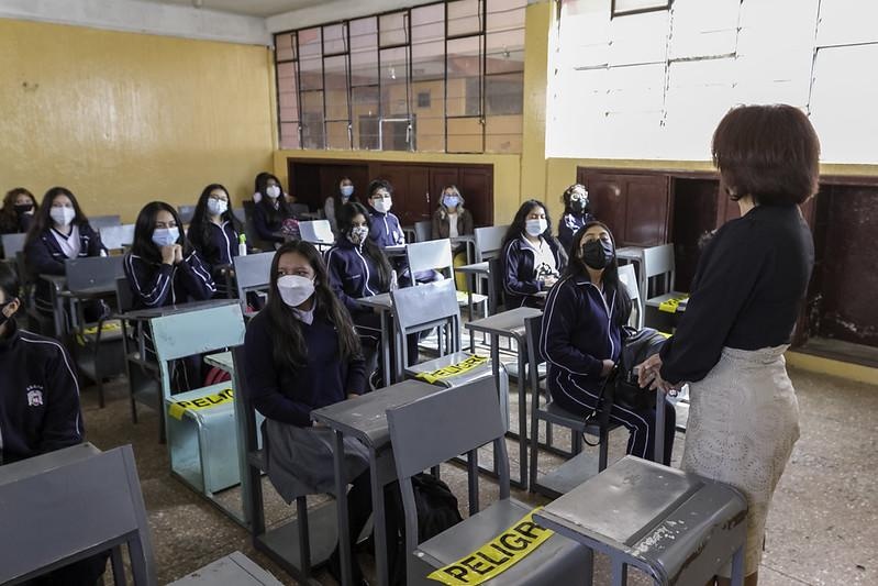 Según la Unicef, más de 630 millones de estudiantes en el mundo se han visto afectados por el cierre de las escuelas. (Flickr Ministerio de Educación)