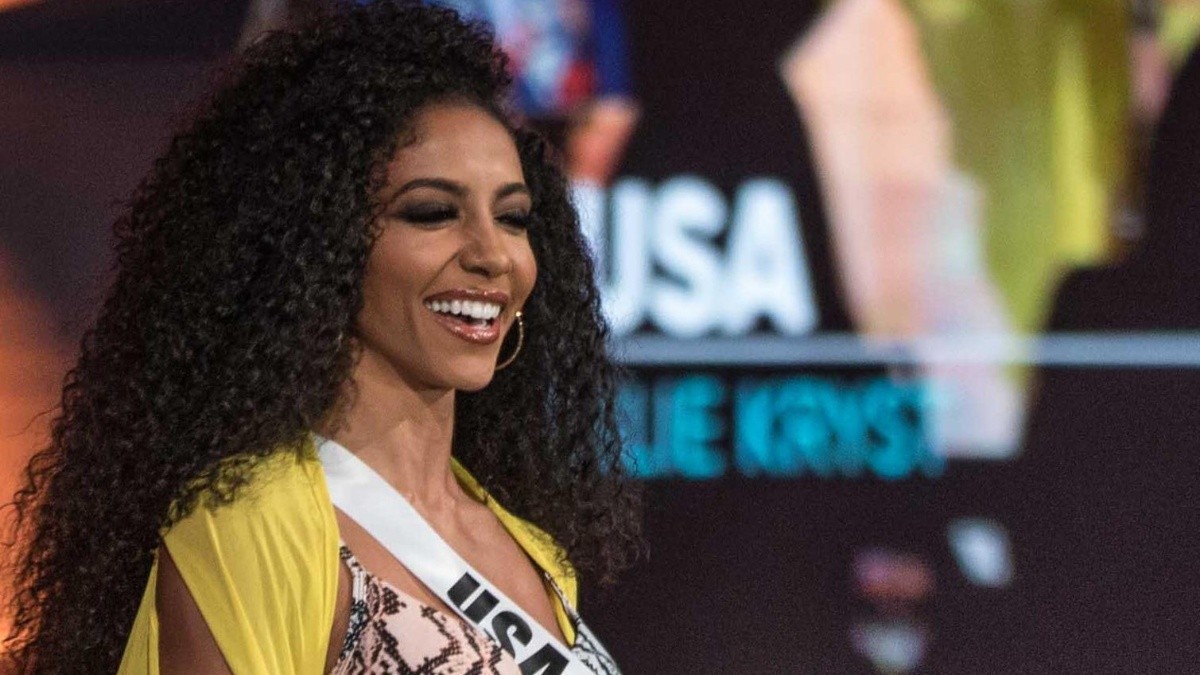 Imagen de archivo de la que fuera Miss Estados Unidos en 2019, Cheslie Kryst. EFE/EPA/BRANDEN CAMP (BRANDEN CAMP / EFE)