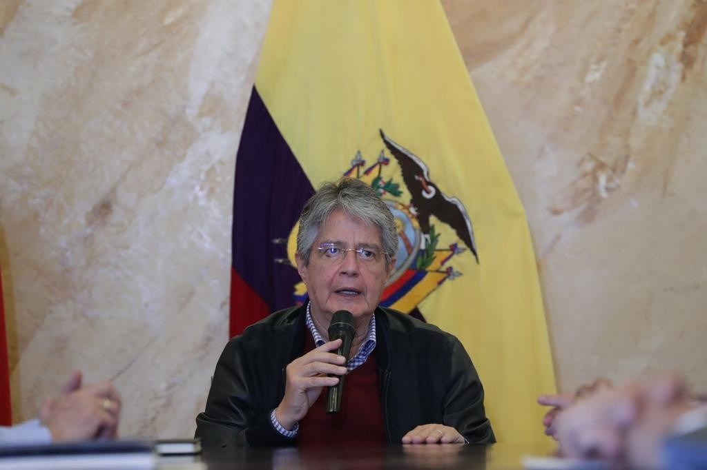 El presidente de Ecuador hizo esto en una visita a la provincia de Los Ríos. (Foto: Tomada de @LassoGuillermo)