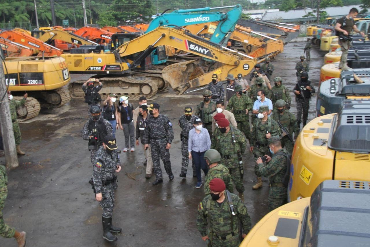 Hoy la titular de la Cartera de Gobierno, Alexandra Vela, regresó a Yutzupino. (Ministerio de Gobierno)
